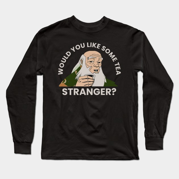 Would You Like Some Tea - Uncle Iroh Long Sleeve T-Shirt by Thermul Bidean